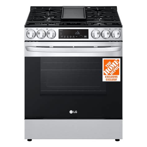 the brick lg gas range